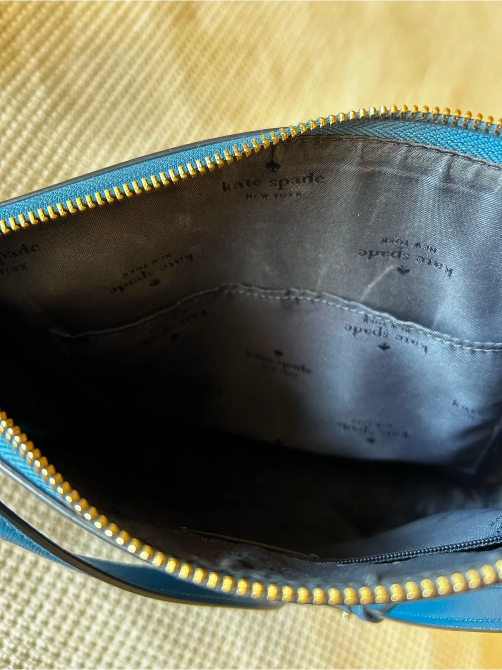Kate Spade Sadie Blue Crossbody Purse